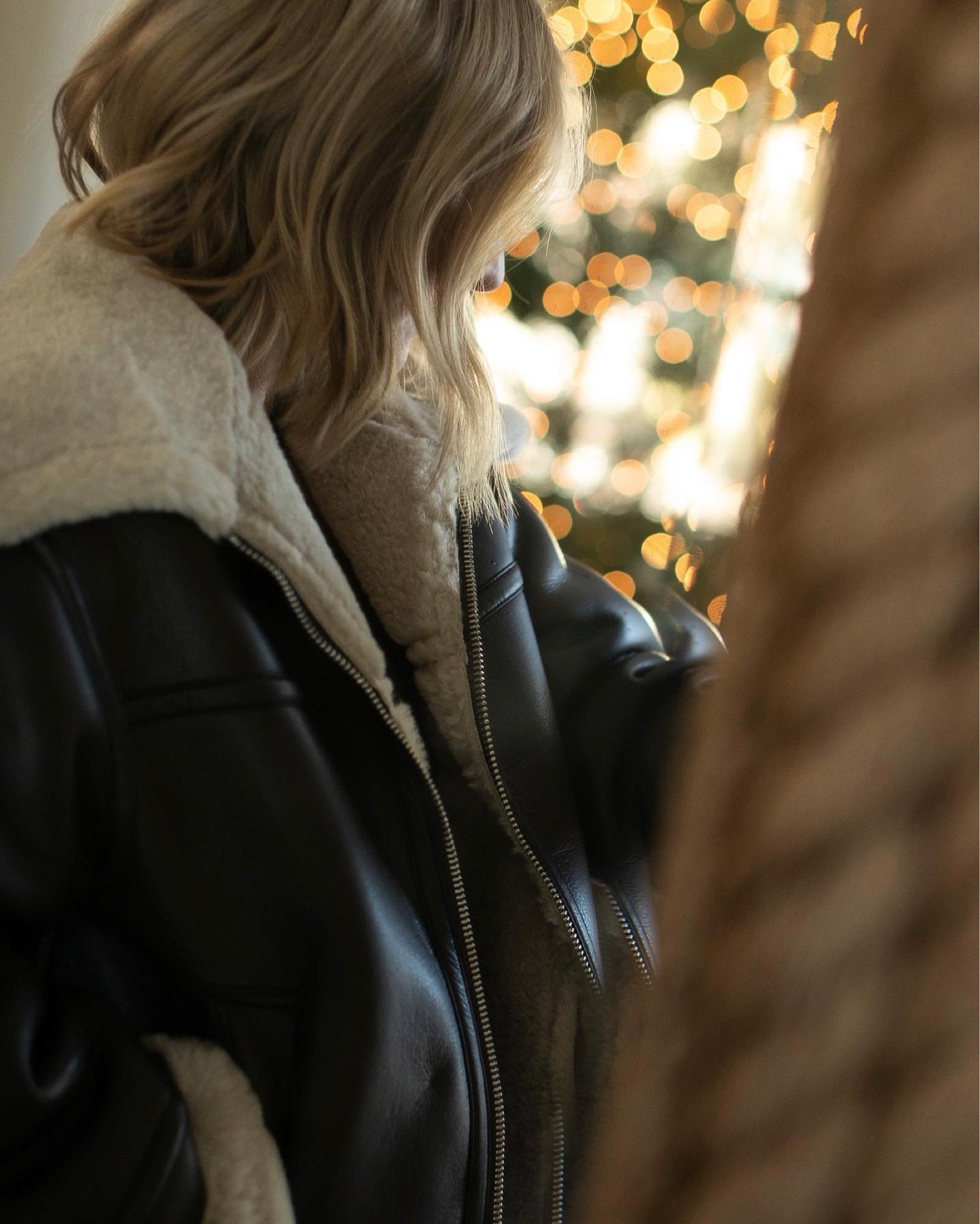 New in from Mango, so loving anything shearling atm 

#LTKSeasonal #LTKHoliday