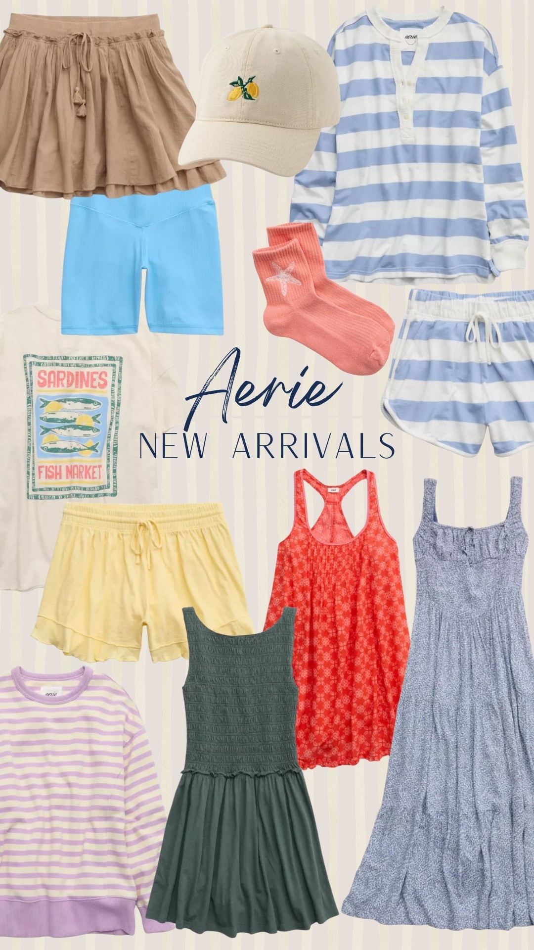New aerie arrivals! Great pieces for summer!

THEBLOOMINGNEST summer fashion shirts dresses set 

#LTKSeasonal #LTKootd