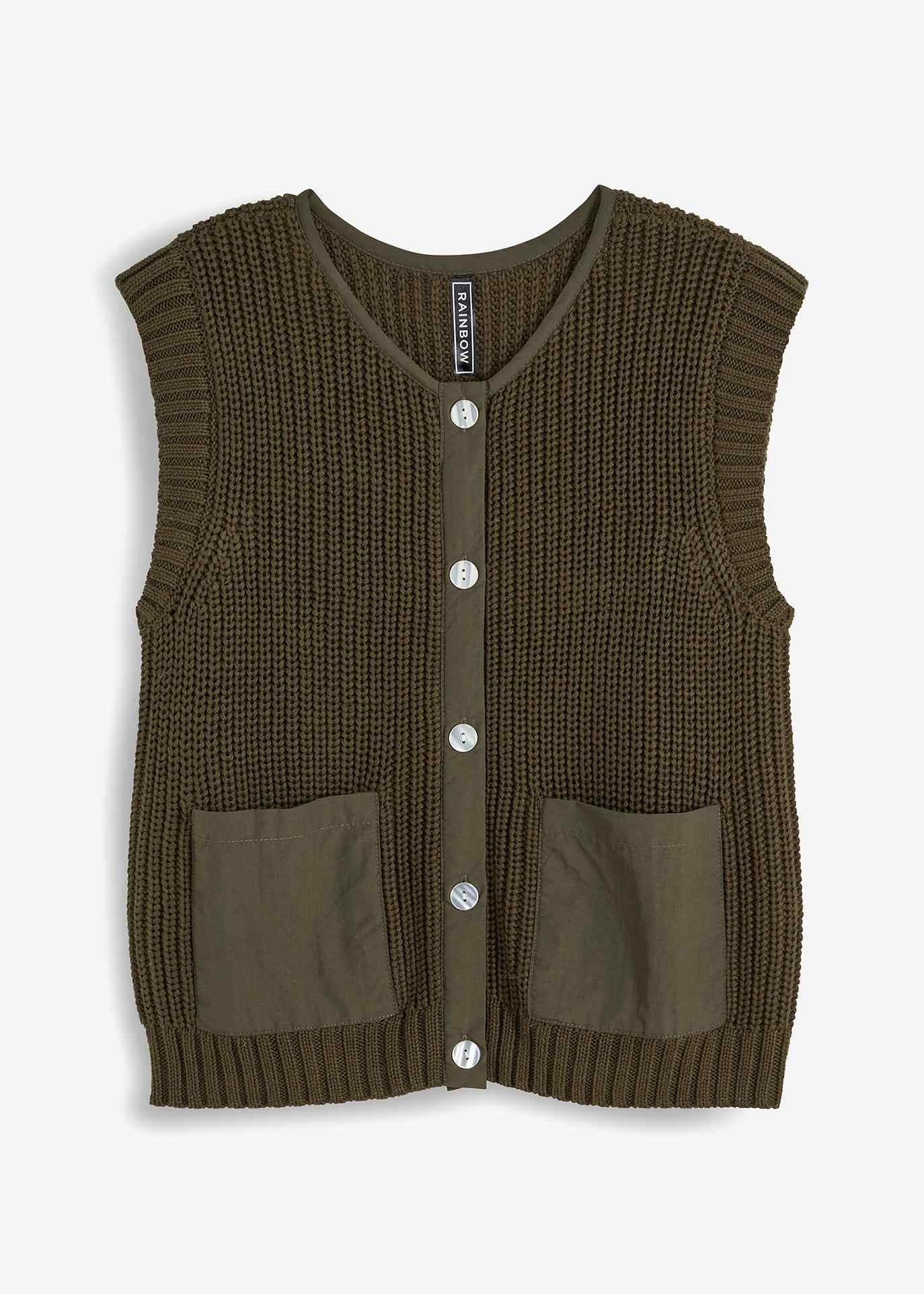 Gilet sans manches en maille | Bonprix FR
