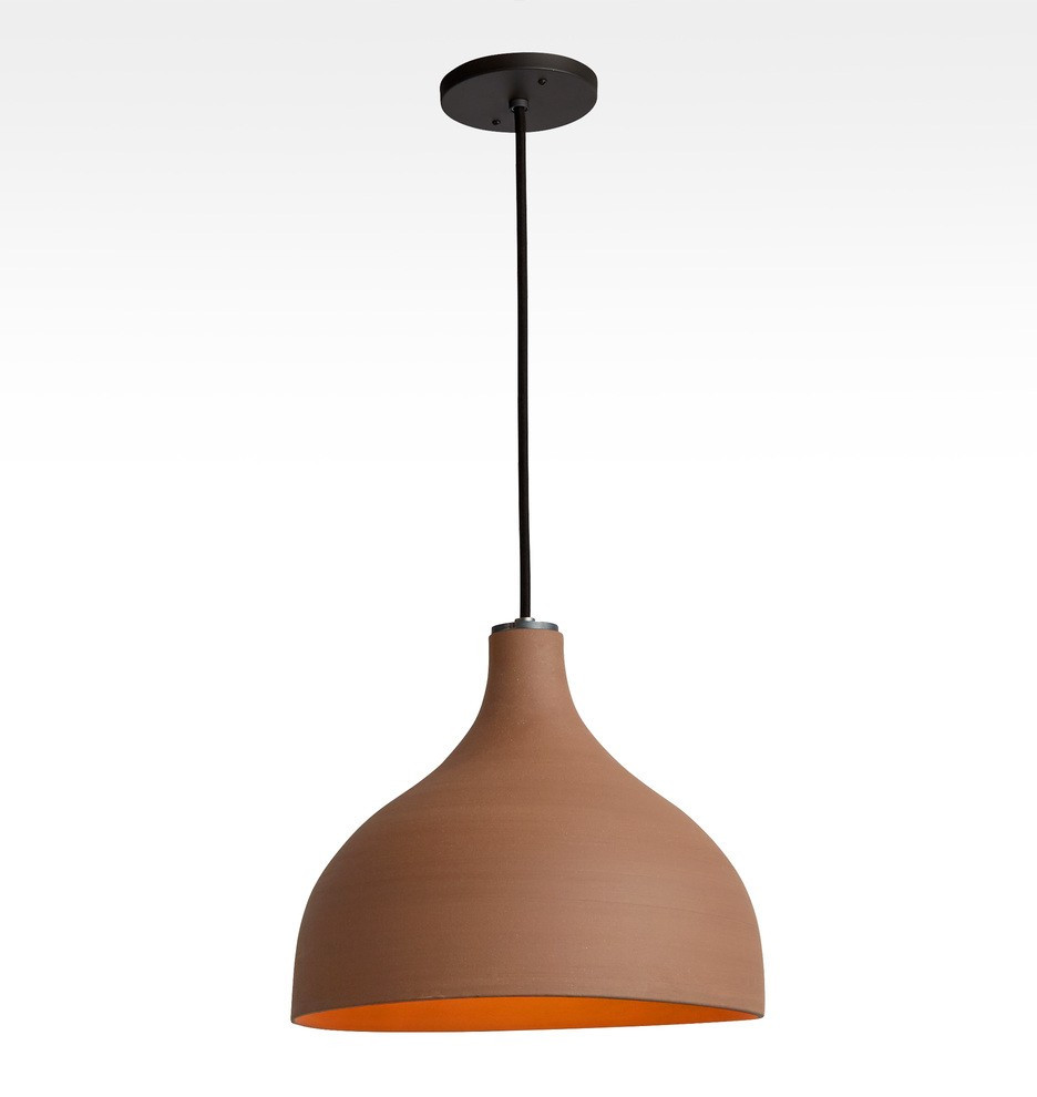 FOLK Abigail 15" Soft Cone Pendant | Rejuvenation