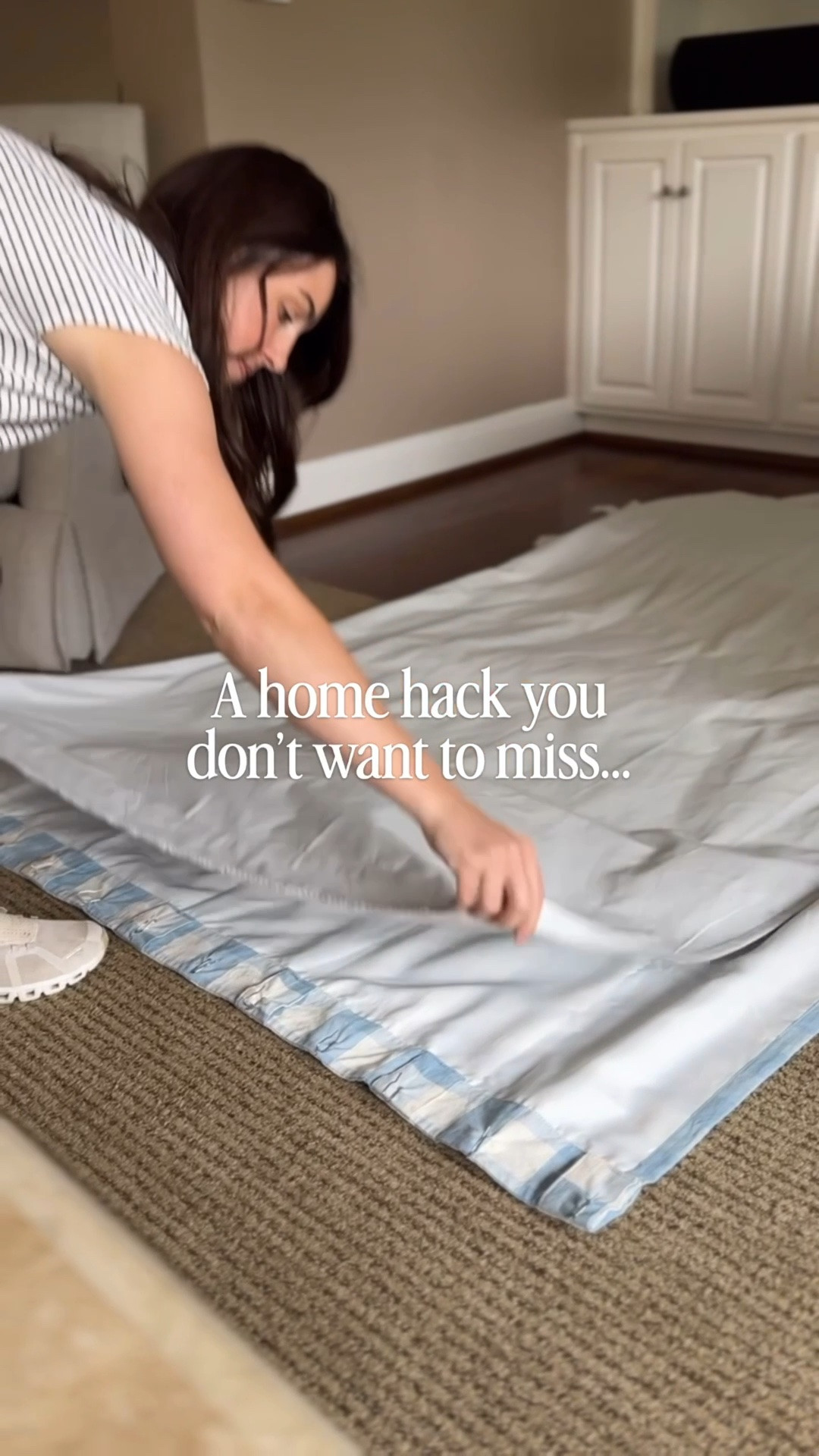 HOME HACK! Add them to your cart while they are on sale for Prime Day!

These curtain liners will turn any curtain panel into blackout curtains. They’re very easy to attach to the back of your curtain panel with your existing drapery pins or the hooks that they come with. They work so well, and are especially perfect for bedroom curtains. You can comment to shop, or visit my bio for the Iink. 

3homehacks #amazonfinds #curtainhack

#LTKmomlife #LTKHome #LTKSaleAlert
