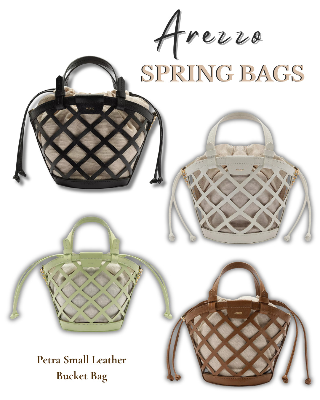 Loving this Petra small leather bucket bag for spring 🤍

The woven detail is so pretty😍

#LTKStyle #SpringBags #Arezzo #EverydayStyle #NeutralVibes #BagLover 

 #LTKSeasonal