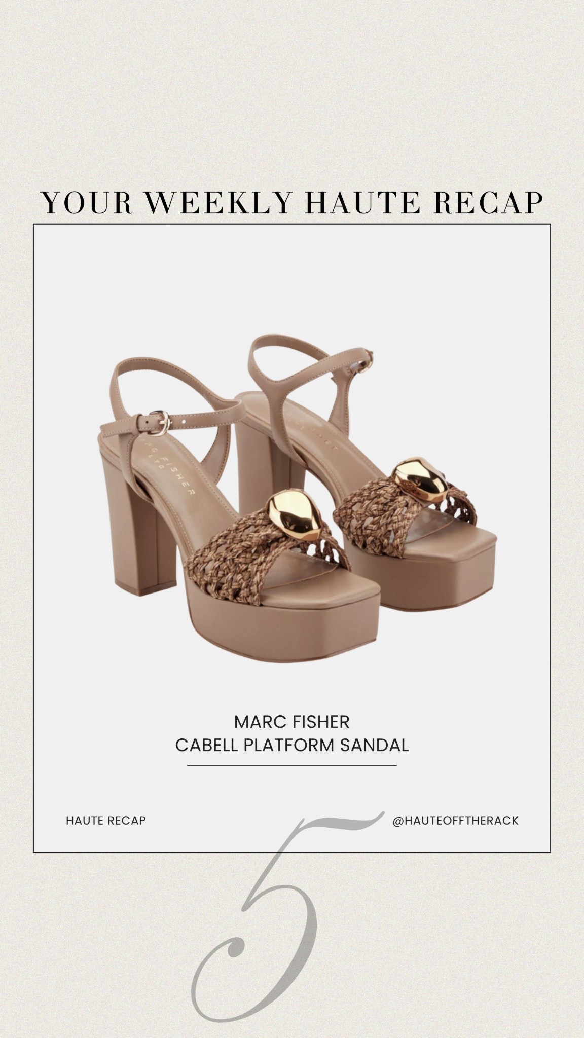 ICYMI: sharing a few things you might have missed last week!

These platform sandals are so perfect to wear for spring!

#marcfisher #springshoes #platformsandals #heels #springoutfits

#LTKootd #LTKSeasonal