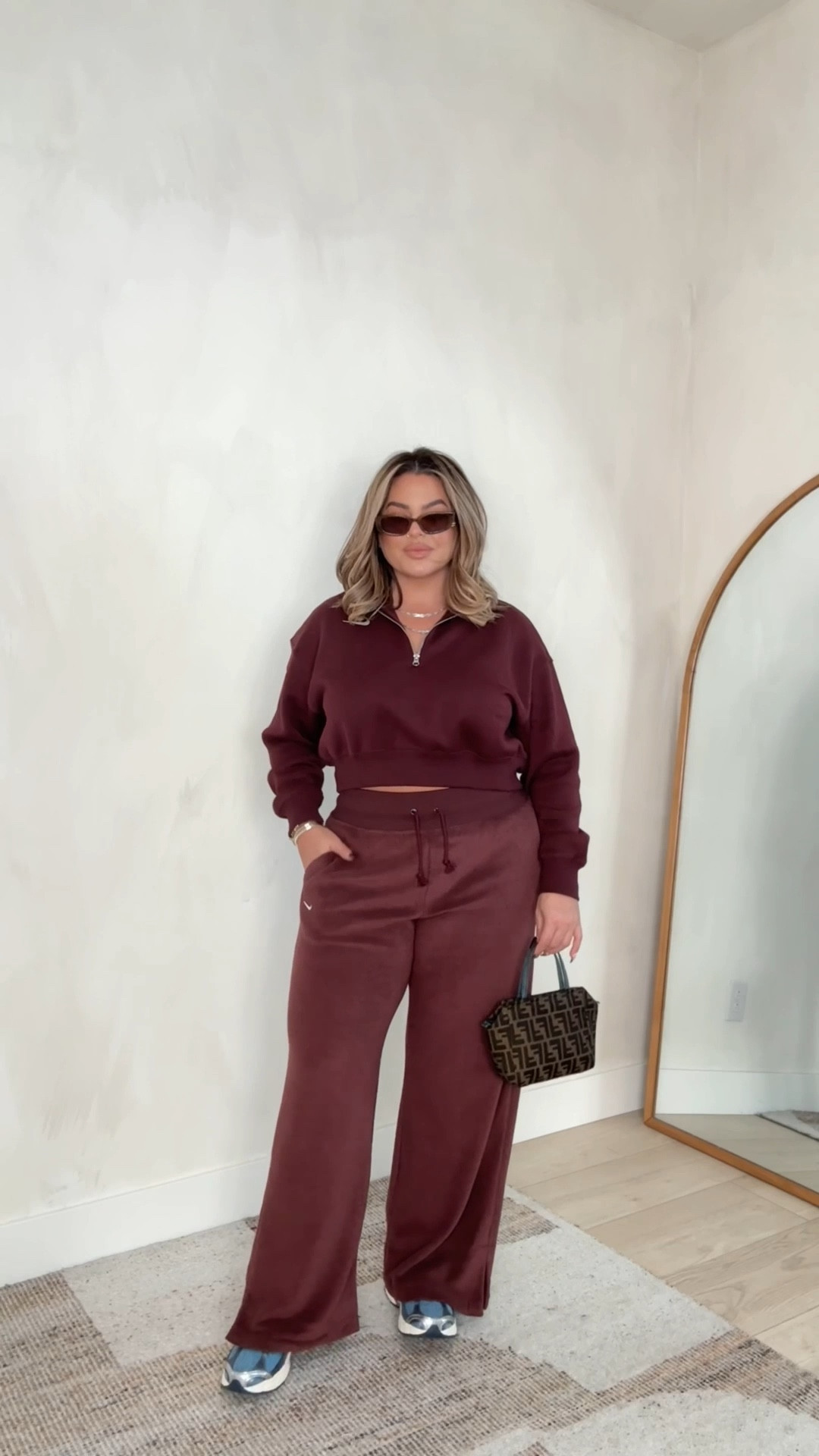 Top M it’s oversized fit 
Pants L 
#nike #matchingset #fallfashion 

#LTKFindsUnder100 #LTKFindsUnder50 #LTKMidsize