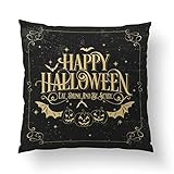 Contemporary Halloween Pillow Cover by WFRANCIS American Made in Sizes 14"x14" to 26"x26 | Amazon (US)