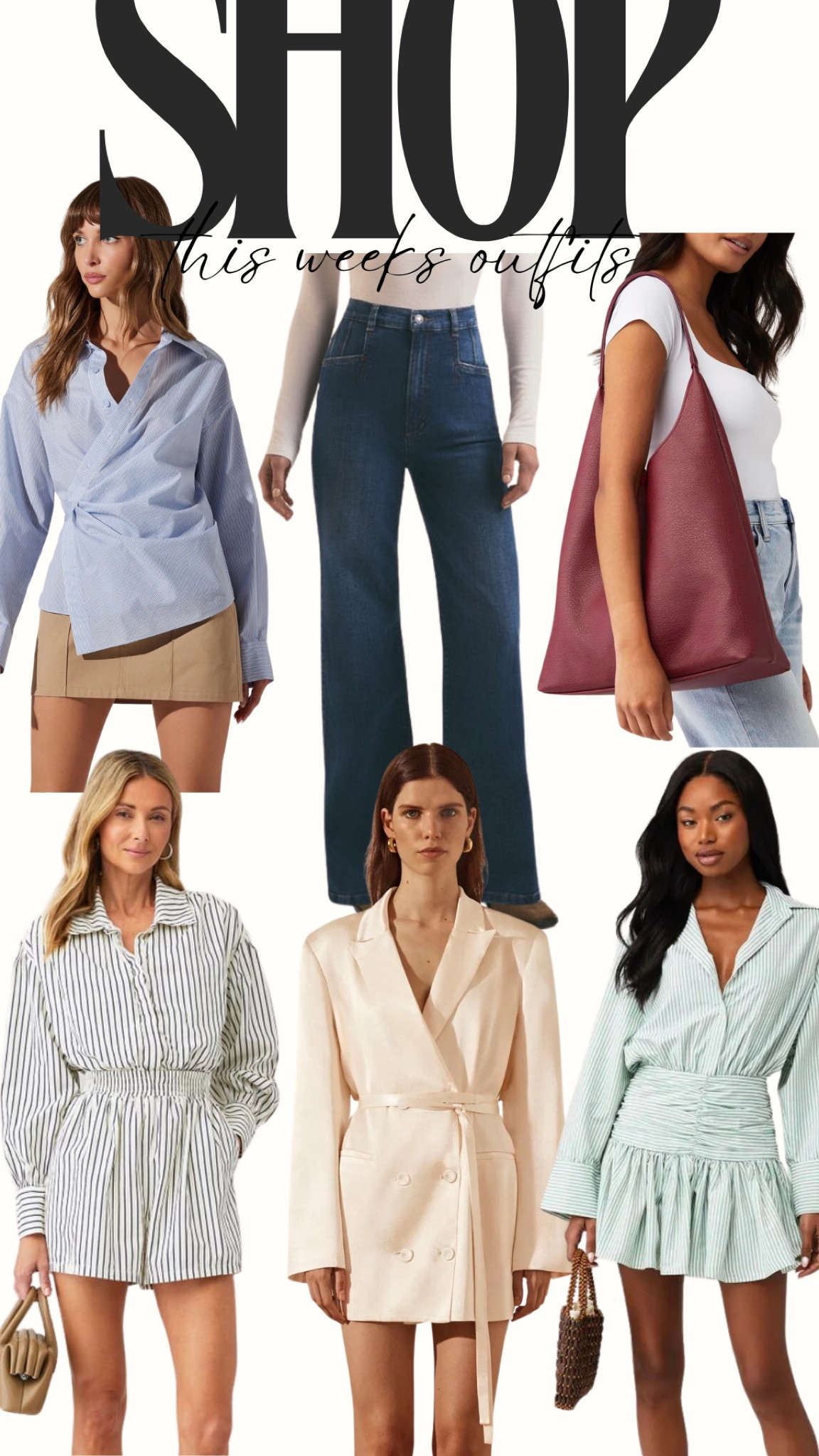 Fall outfits, work outfits, revolve, fashionpass, slouchy bag, fall dress, fall romper, wide leg jeans, favorite daughter 

#LTKItBag #LTKFindsUnder100 #LTKFallSale