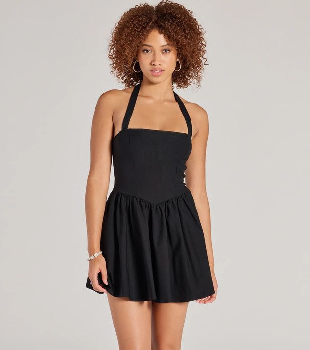 Twirl Perfection Drop Waist Skater Dress | Windsor Stores