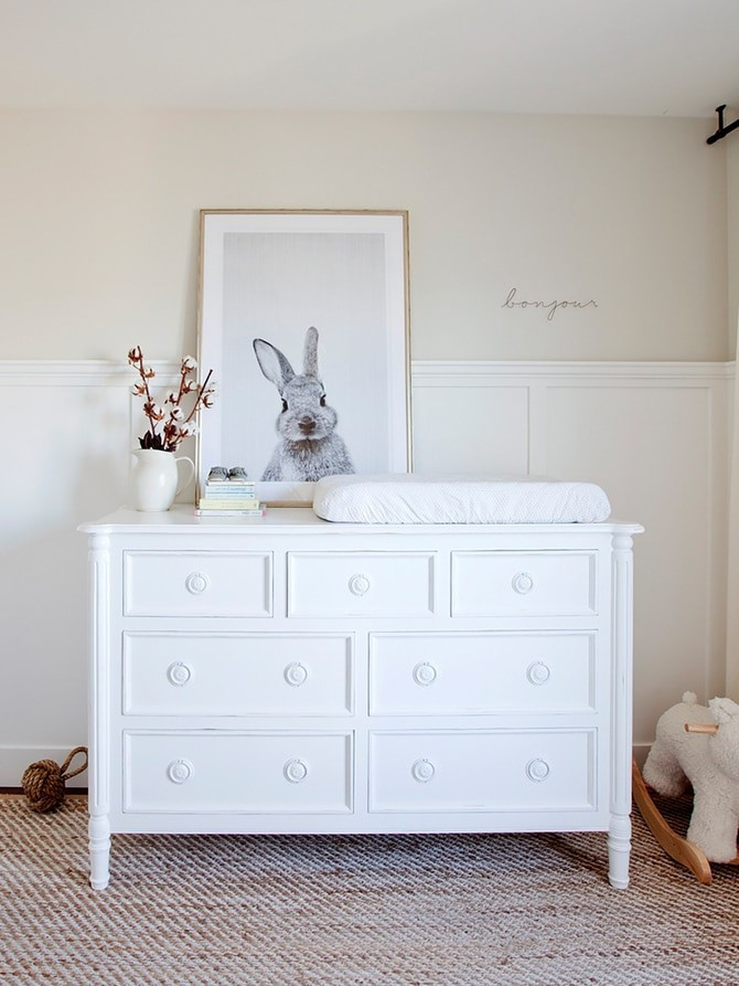 Isabella White 7 Drawer Dresser | The Cross Decor & Design