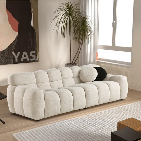 Kieayla 86.61'' Upholstered Sofa | Wayfair North America