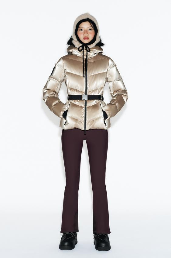 FLARE WATER-RESISTANT WINDPROOF SKI PANTS WITH RECCO® TECHNOLOGY | Zara US
