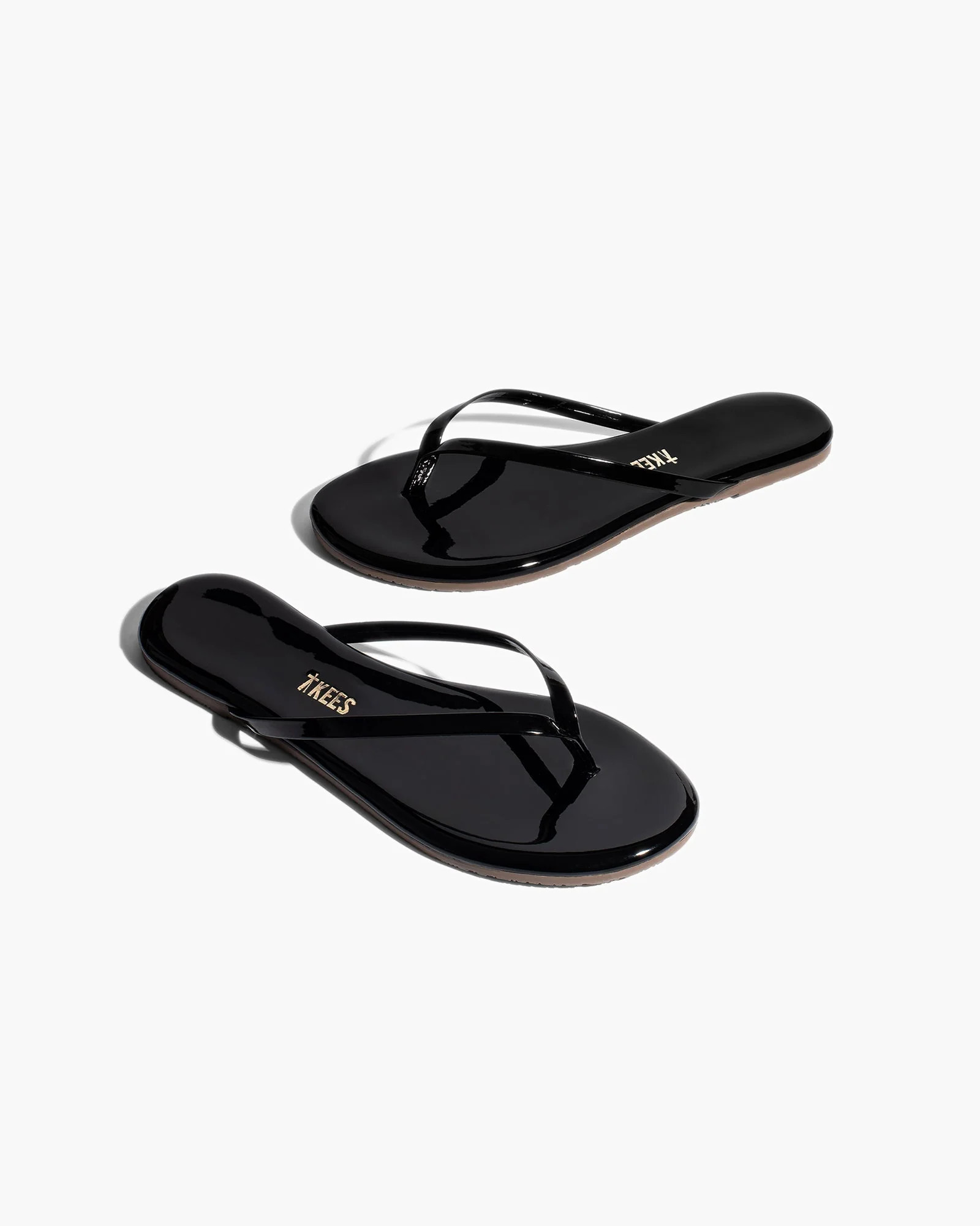 Lily Glosses in Licorice | Flip-Flops | Women's Footwear | TKEES