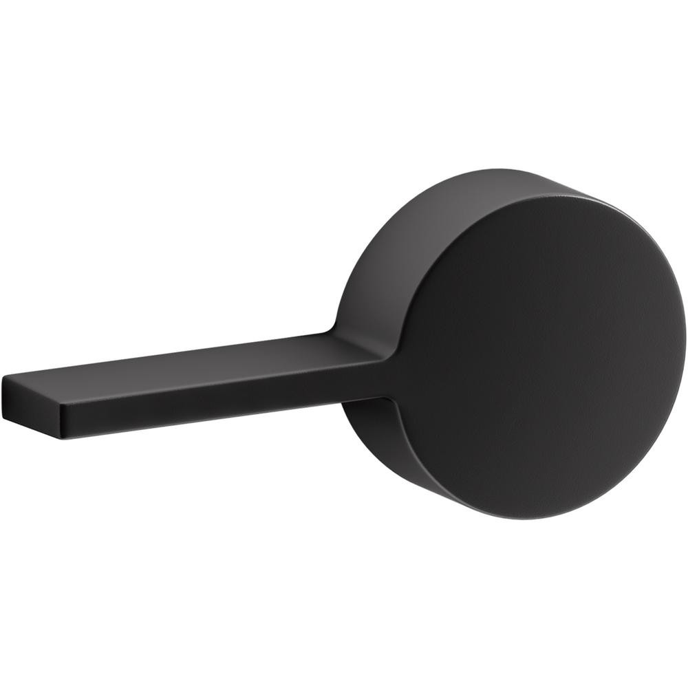 Cimarron Left-Hand Trip Lever in Matte Black | The Home Depot