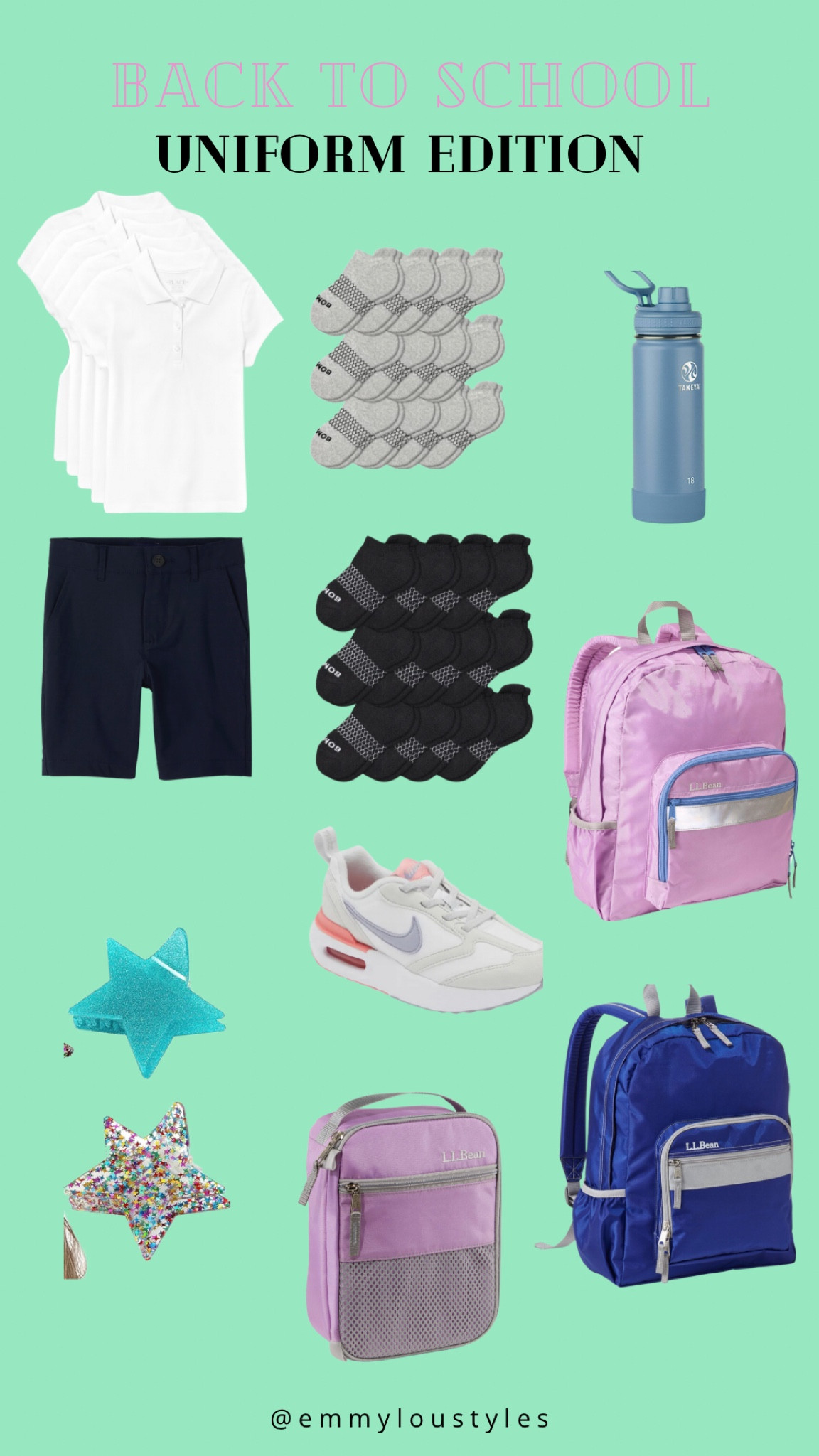 Back to school uniform edition 

#LTKunder100 #LTKkids #LTKBacktoSchool