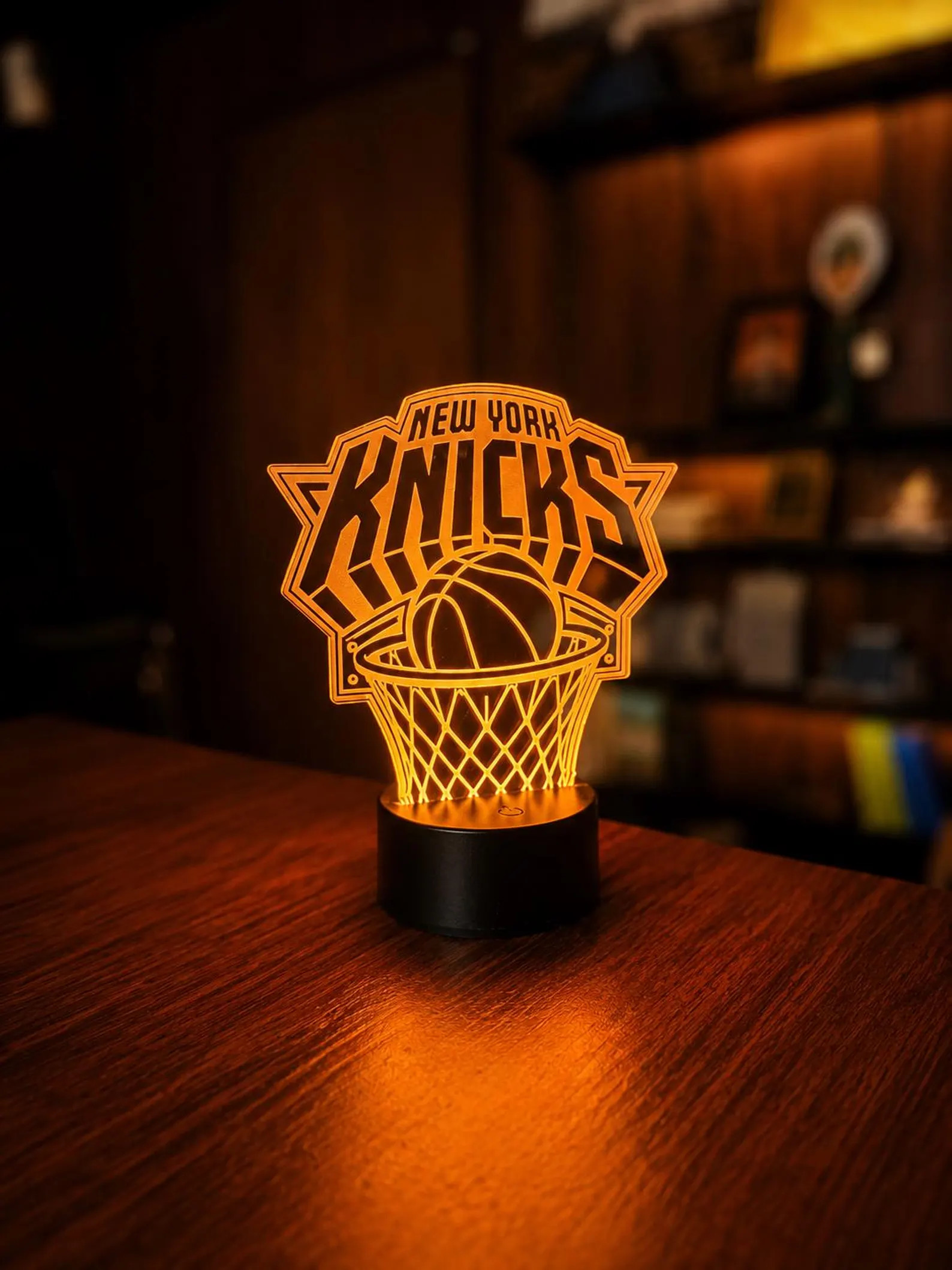 Knicks LED Night Light: New York Basketball Fan Decor | Etsy (Global)