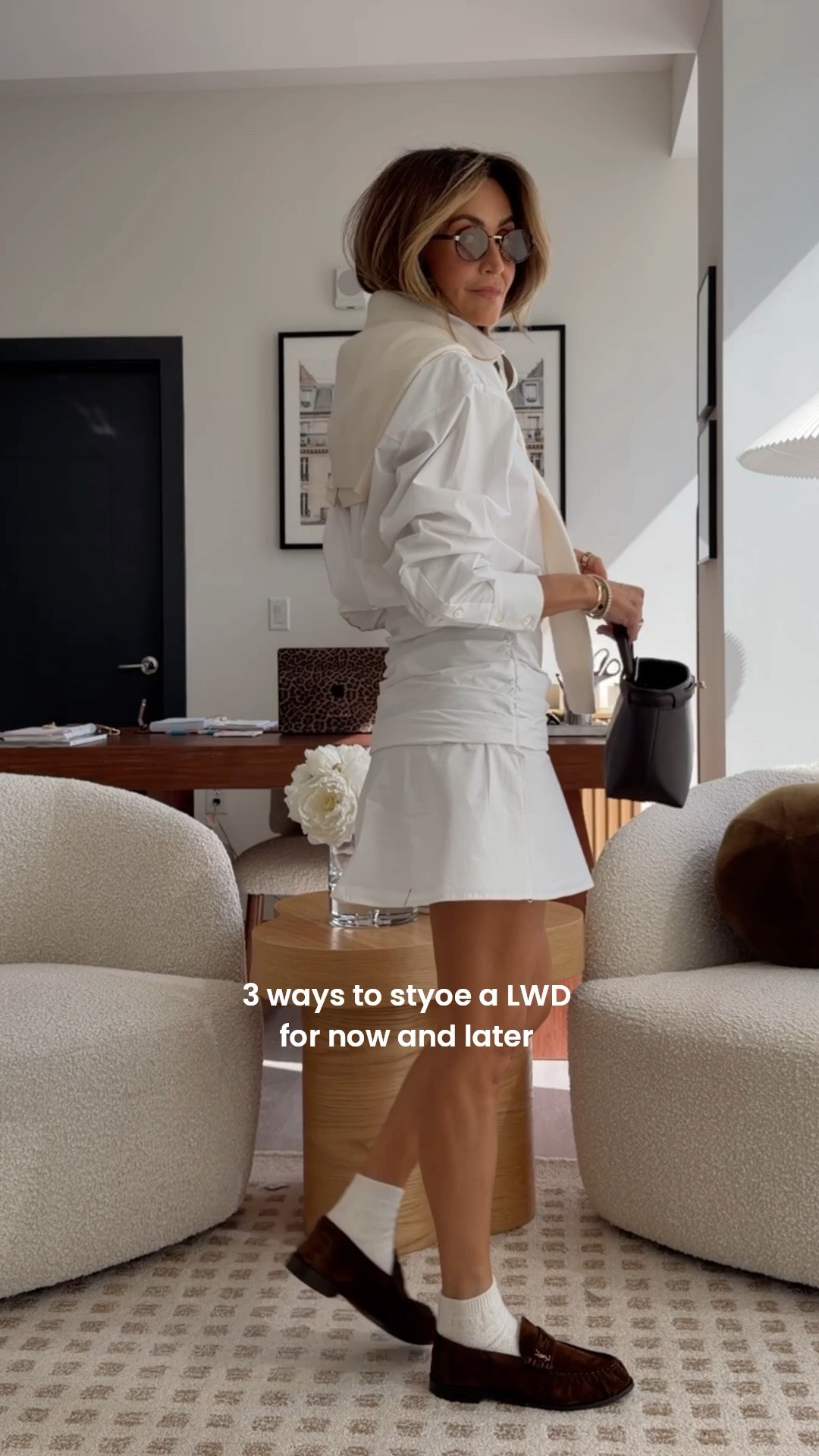 3 wasy to style the little white dress everyone needs this spring 🤍🌸 comment WHITE DRESS and I’ll send you links to shop!

White button up mini dress outfits for spring, yak loafers, denim shirt, raffia sandals! 

3 looks com o vestidinho branco de alfaiataria que estamos amando! 

#LTKootd #LTKgrwm #LTKSeasonal
