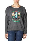 Hanes Women's Ugly Christmas Sweatshirt, Slate Heather-Y08637, Large | Amazon (US)