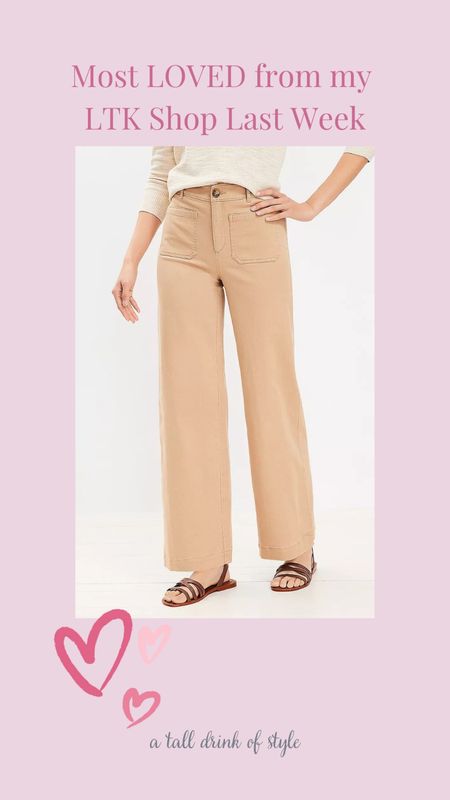 These Loft pants are fantastic.
I own them in two colors.
Incredibly comfortable and can be styled in a lot of different ways. 
Can easily go from an office or a classroom.

#LTKunder100 #LTKover40 #LTKFind