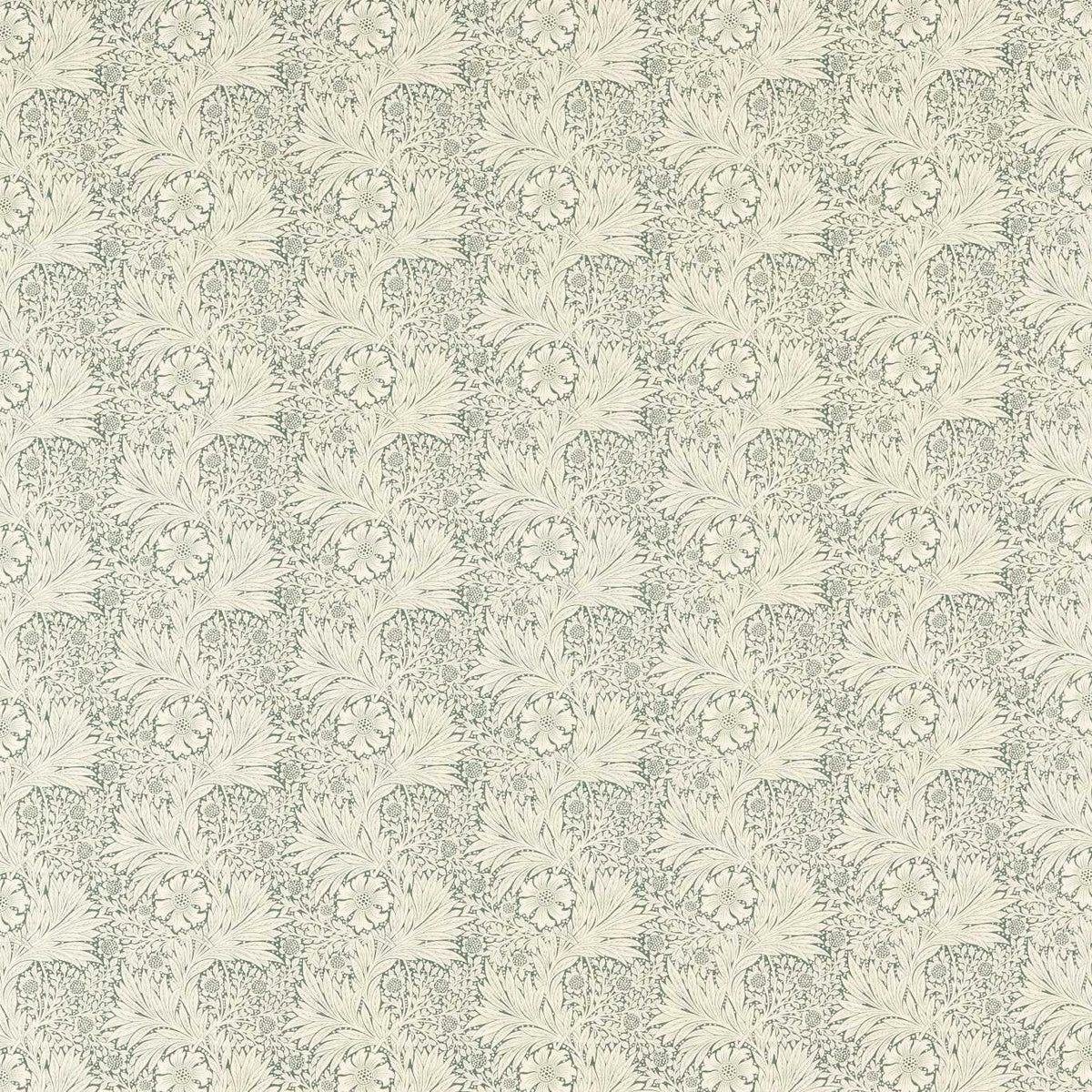 Morris & Co Marigold Soft Teal Fabric | DecoratorsBest | DecoratorsBest