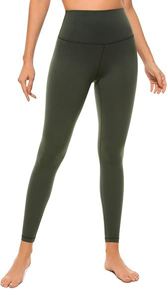 CRZ YOGA Air Feeling High Waisted Leggings for Women 25''/28'' - Warm Thick Workout Leggings Butt... | Amazon (US)