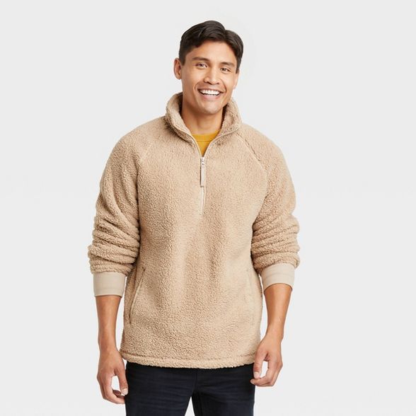 Men's Standard Fit High-Neck Sweatshirt - Goodfellow & Co™ | Target