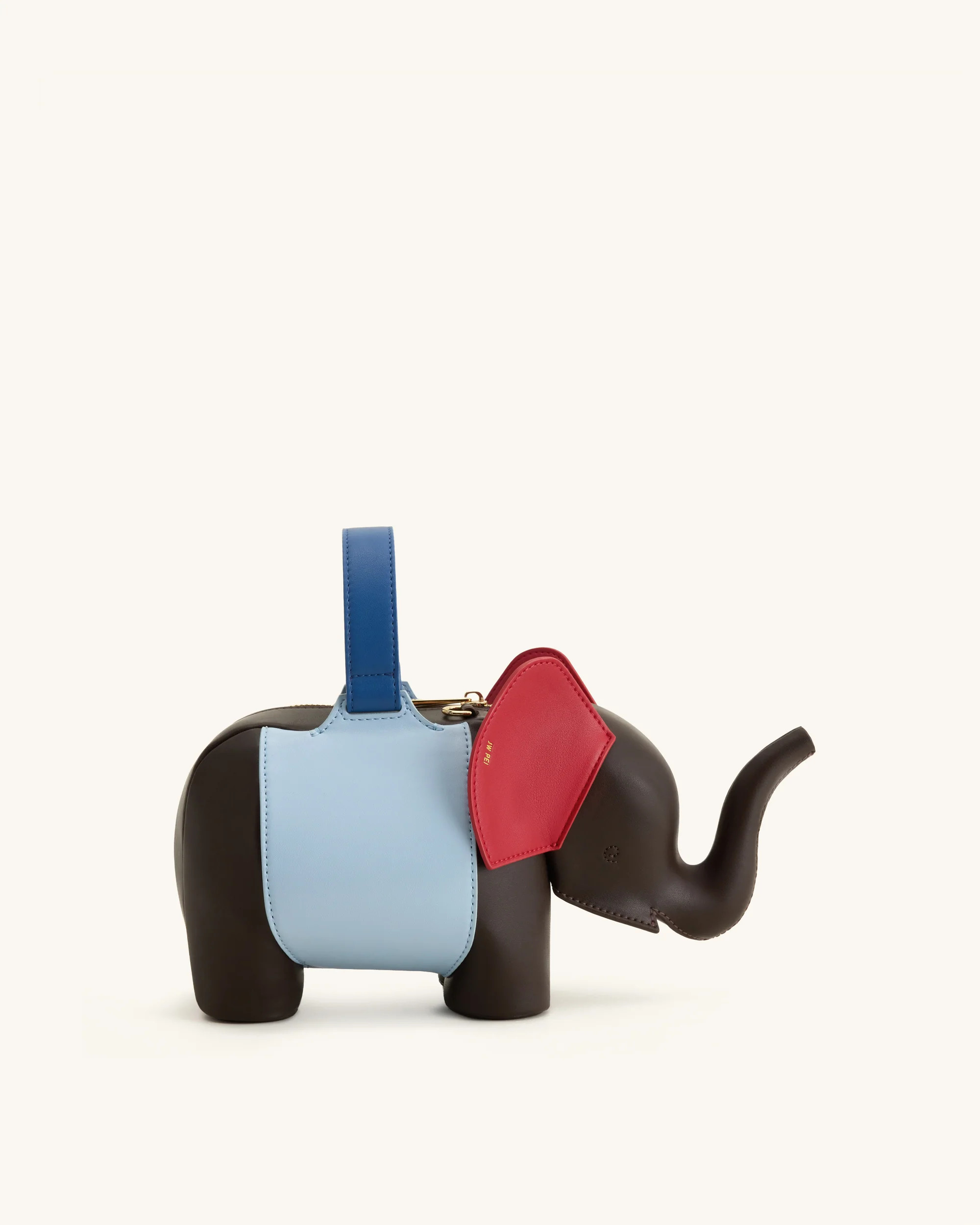 Claire Elephant Shaped Handbag - Dark Brown/Blue | JW PEI US