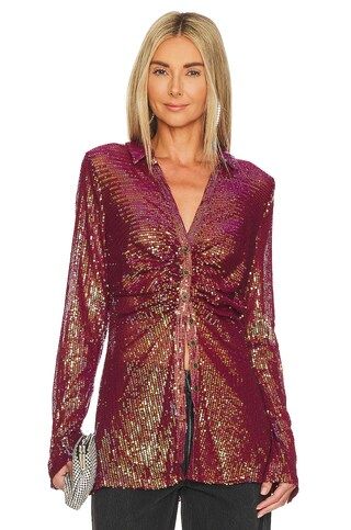 Sequin Shirtee Top
                    
                    Free People | Revolve Clothing (Global)