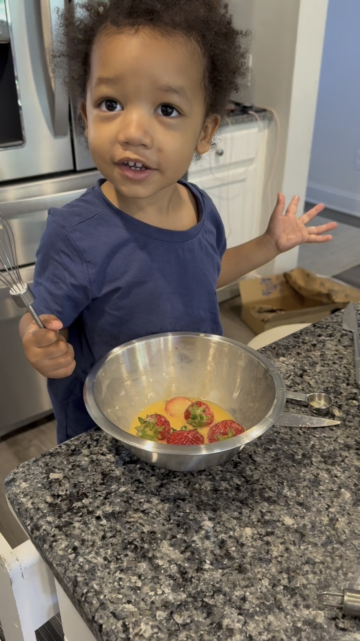 There’s only room for one chef in the kitchen! 😆 

#LTKvlog #LTKmomlife #LTKKids