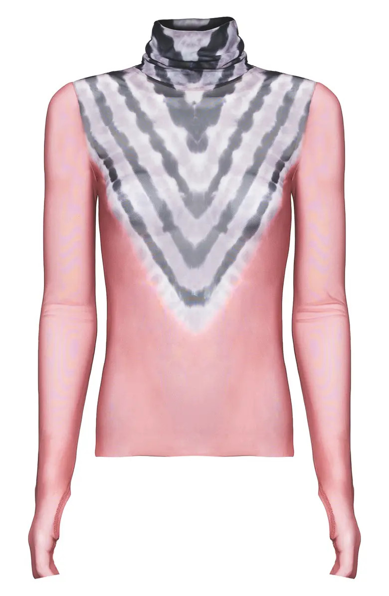 AFRM Zadie Semi Sheer Turtleneck | Nordstrom | Nordstrom