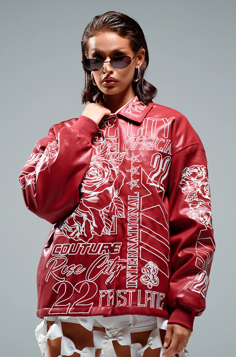 ROSE CITY EMBROIDERED BOMBER | AKIRA
