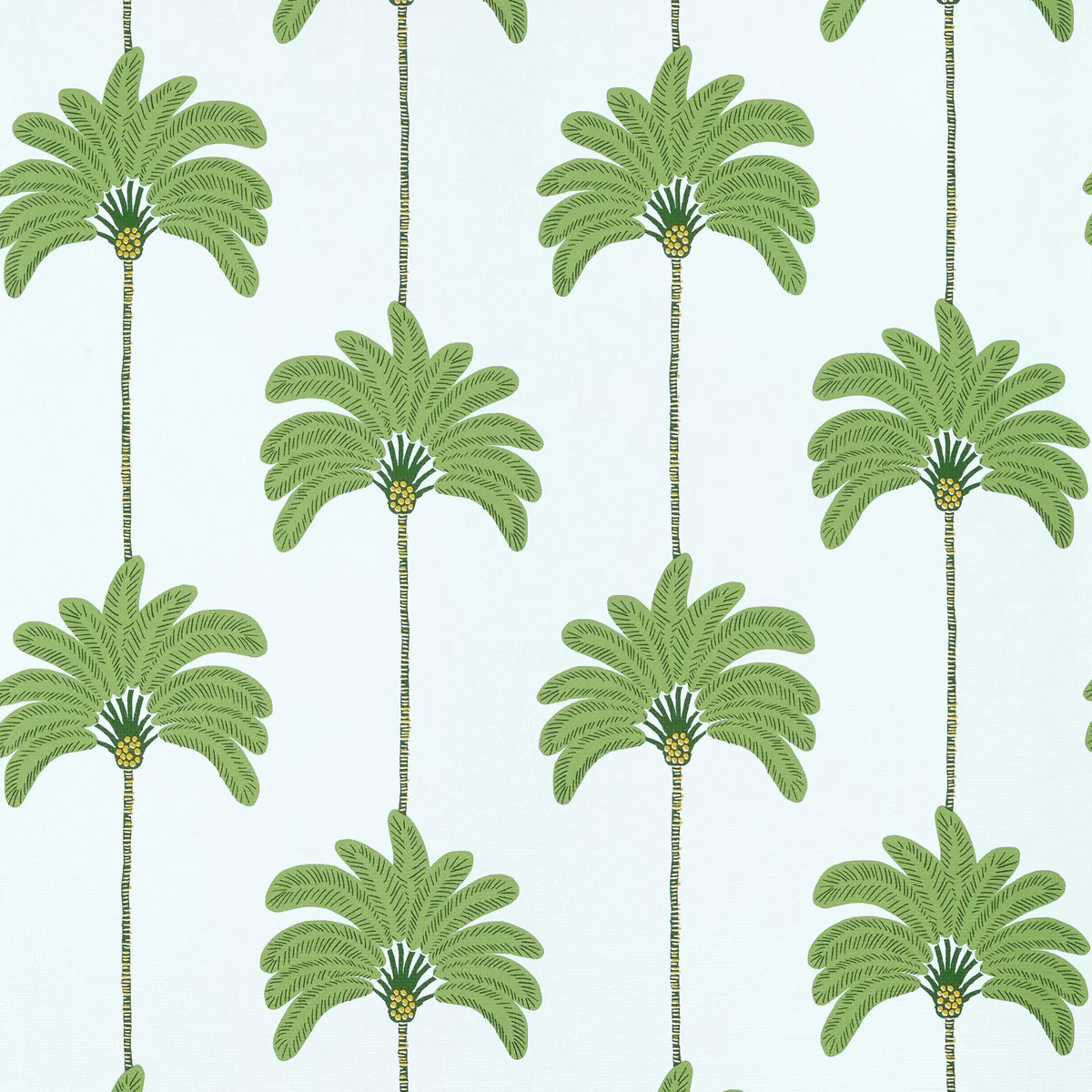 Thibaut Sunset Boulevard Green And Blue Wallpaper | DecoratorsBest