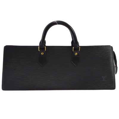 LOUIS VUITTON SAC TRIANGLE HANDBAG PURSE BLACK EPI M52092 MI0973 XX11105  | eBay | eBay US