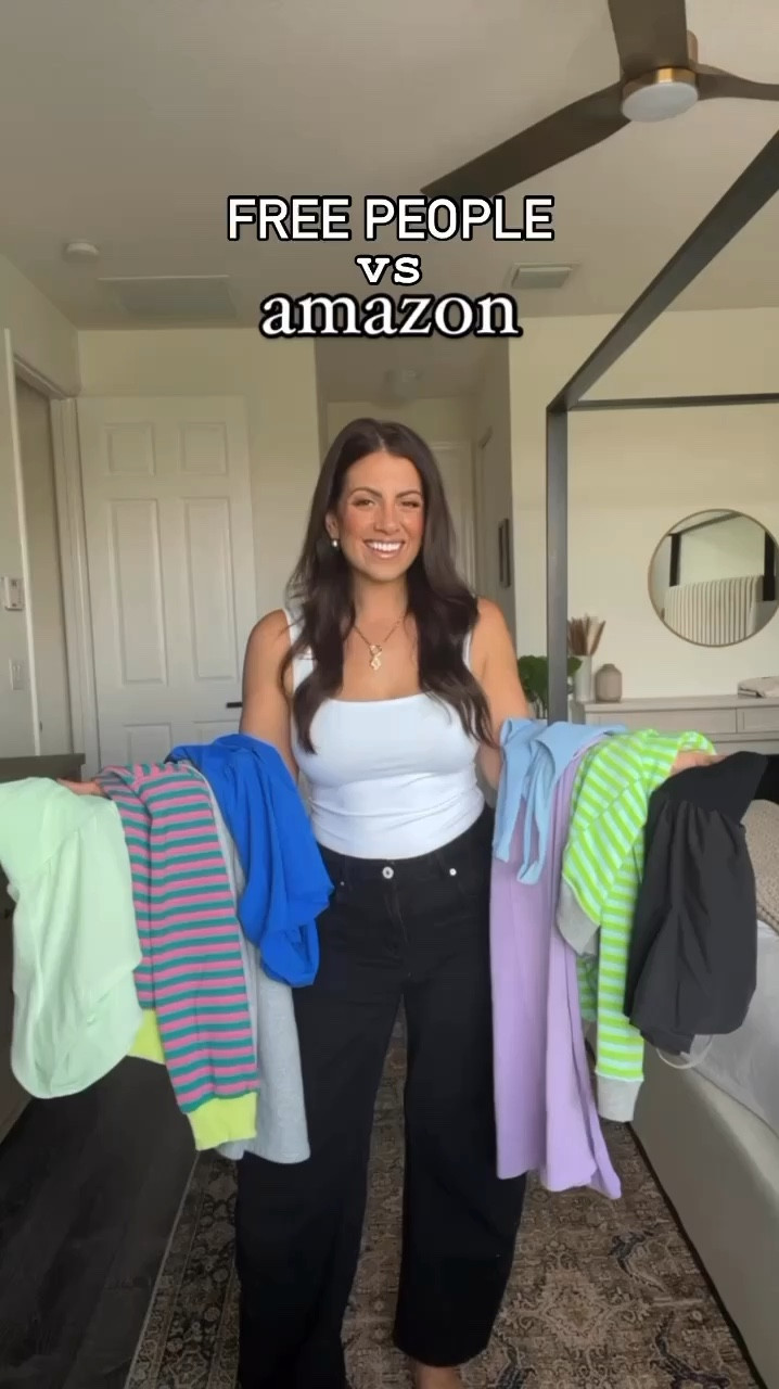 Free People vs Amazon. Wearing a medium in everything  

#LTKFindsUnder100 #LTKFindsUnder50 #LTKStyleTip
