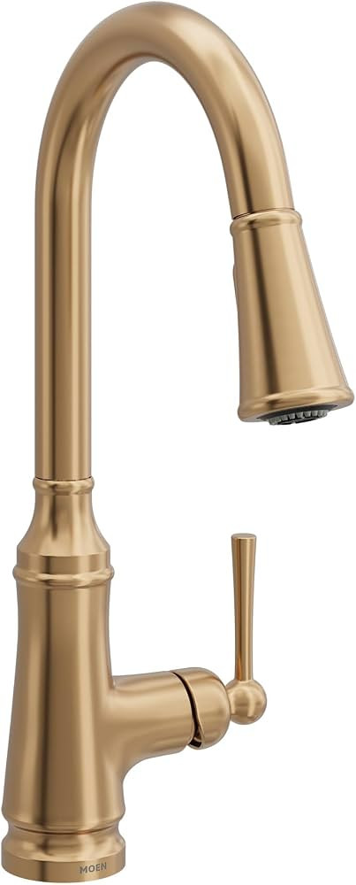 Moen Jaslynn Pulldown Kitchen Faucet, Bronzed Gold, 87618BZG | Amazon (US)