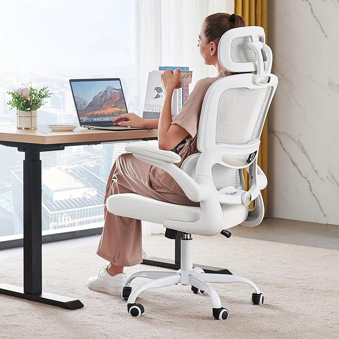 TRALT Office Chair Ergonomic Desk Chair, 330 LBS Home Mesh Office Desk Chairs with Wheels, Comfor... | Amazon (US)