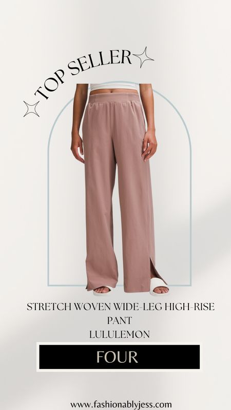 Obsessed with these wide leg woven pants from Lululemon! So cute and comfy! 
#Lululemon #loungewear #loungepants 

#LTKstyletip #LTKFind #LTKSeasonal