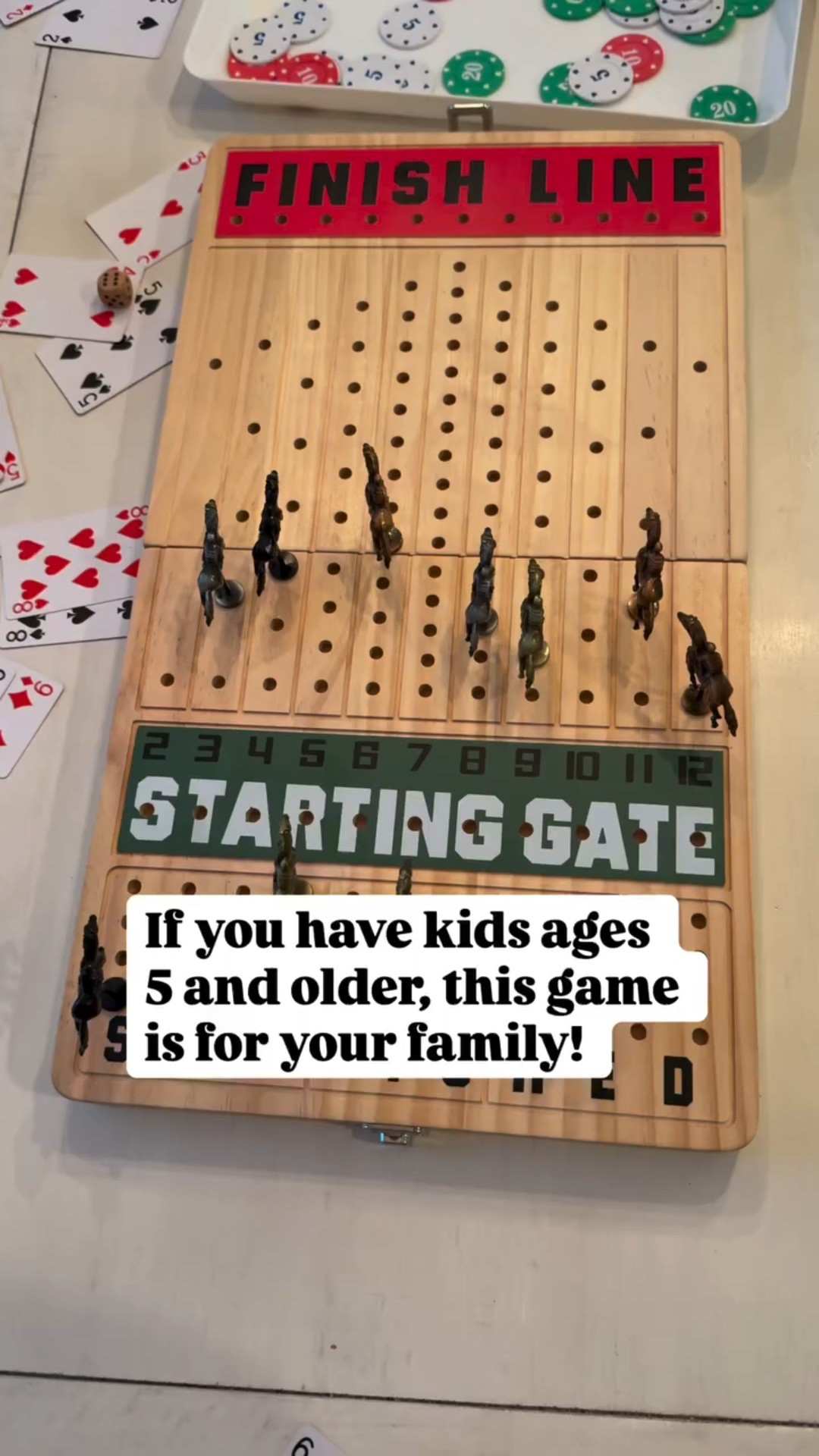 If you knew the amount of times we’ve played this game as a family in the last two weeks…🙈 

Our kids have gotten really creative and on certain nights decide what happens if you win at the end of all the night’s rounds. One night the winner got to pick where we got dinner the next night and another night the winner got to choose what family movie we watched 😂 It’s getting crazy over here! 

If you have kids ages 5 and older, you really should try this game! It’s so fun.


#LTKFindsUnder50 #LTKmomlife #LTKKids