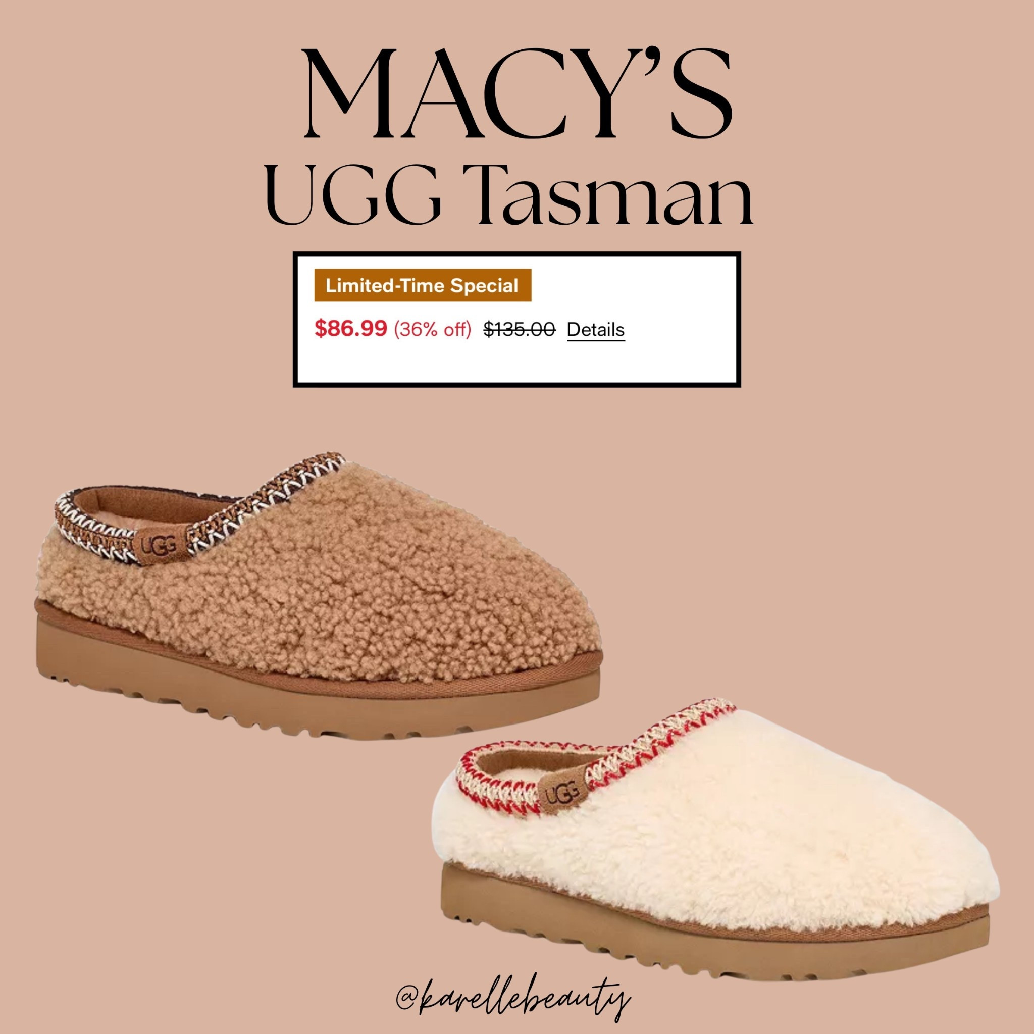 UGG Tasman Maxi Curly Slippers. 

#LTKGiftGuide #LTKSaleAlert #LTKSeasonal