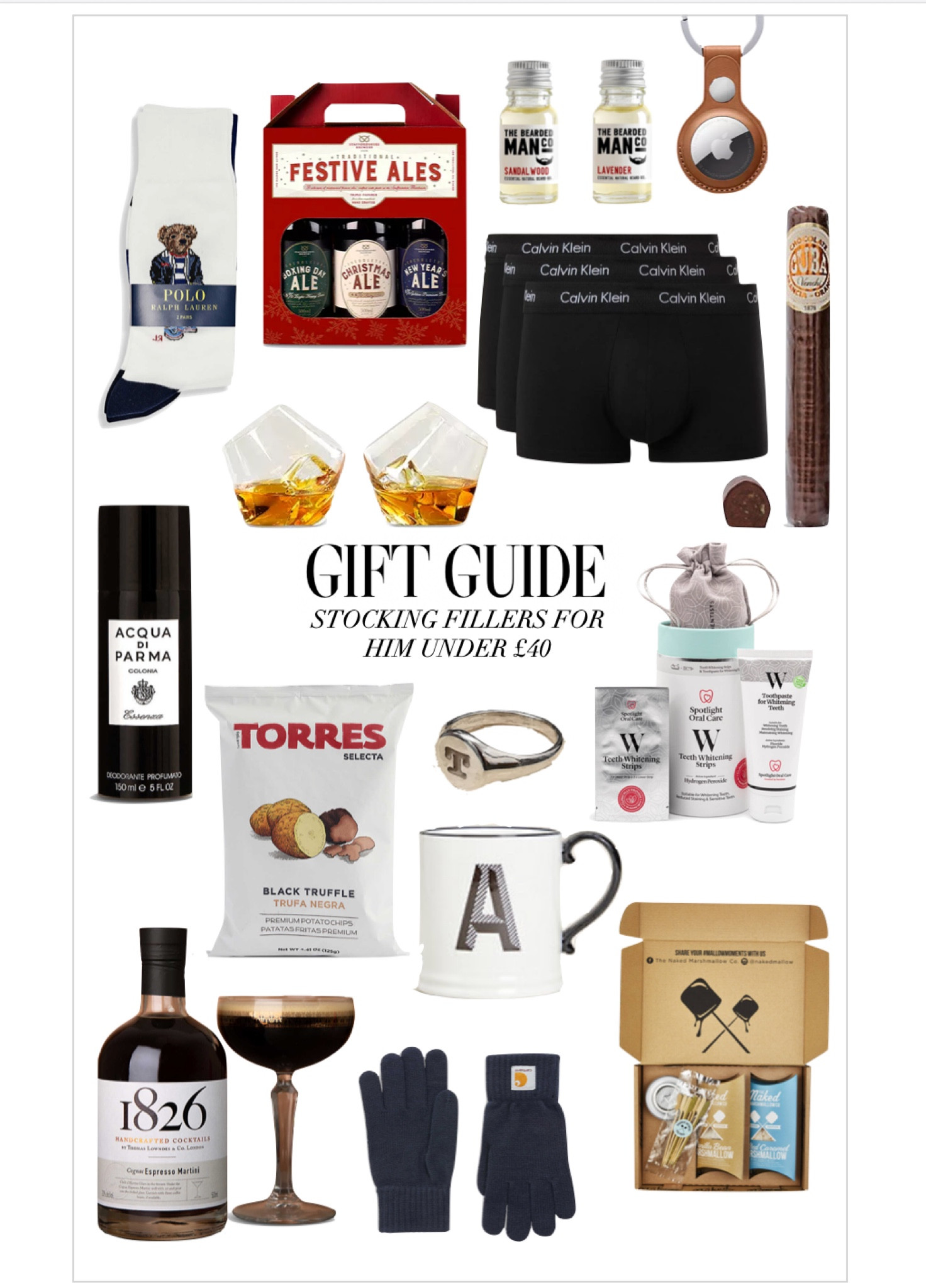 Gift zGuide - Stocking Fillers for him under £40

#LTKmens #LTKstyletip #LTKGiftGuide