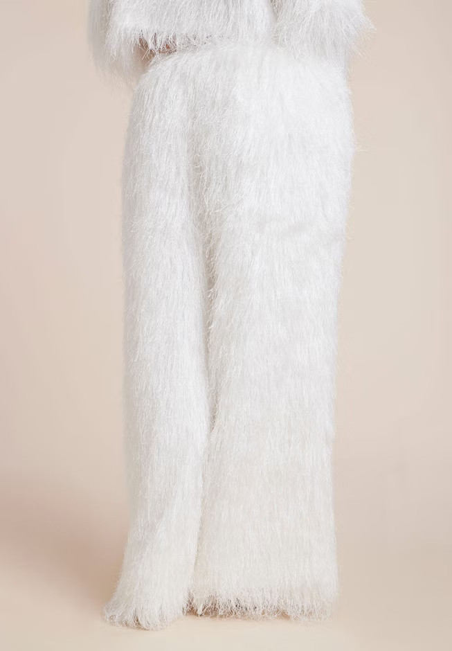 Textural Fringe Pant | Eloquii