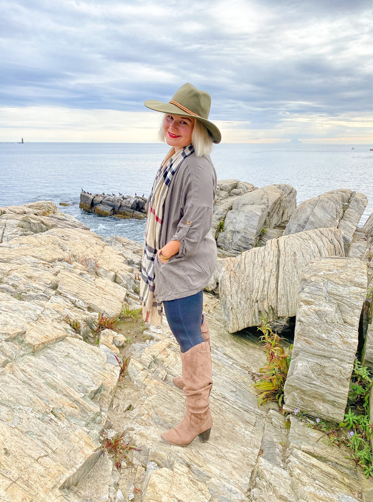 Fall is beginning and not sure how I feel about it😅 But this is one of my fall staples. Spanx, a jacket and cami. The jacket now comes in a blush color and I am obsessed!

#LTKcurves #LTKSeasonal #LTKstyletip