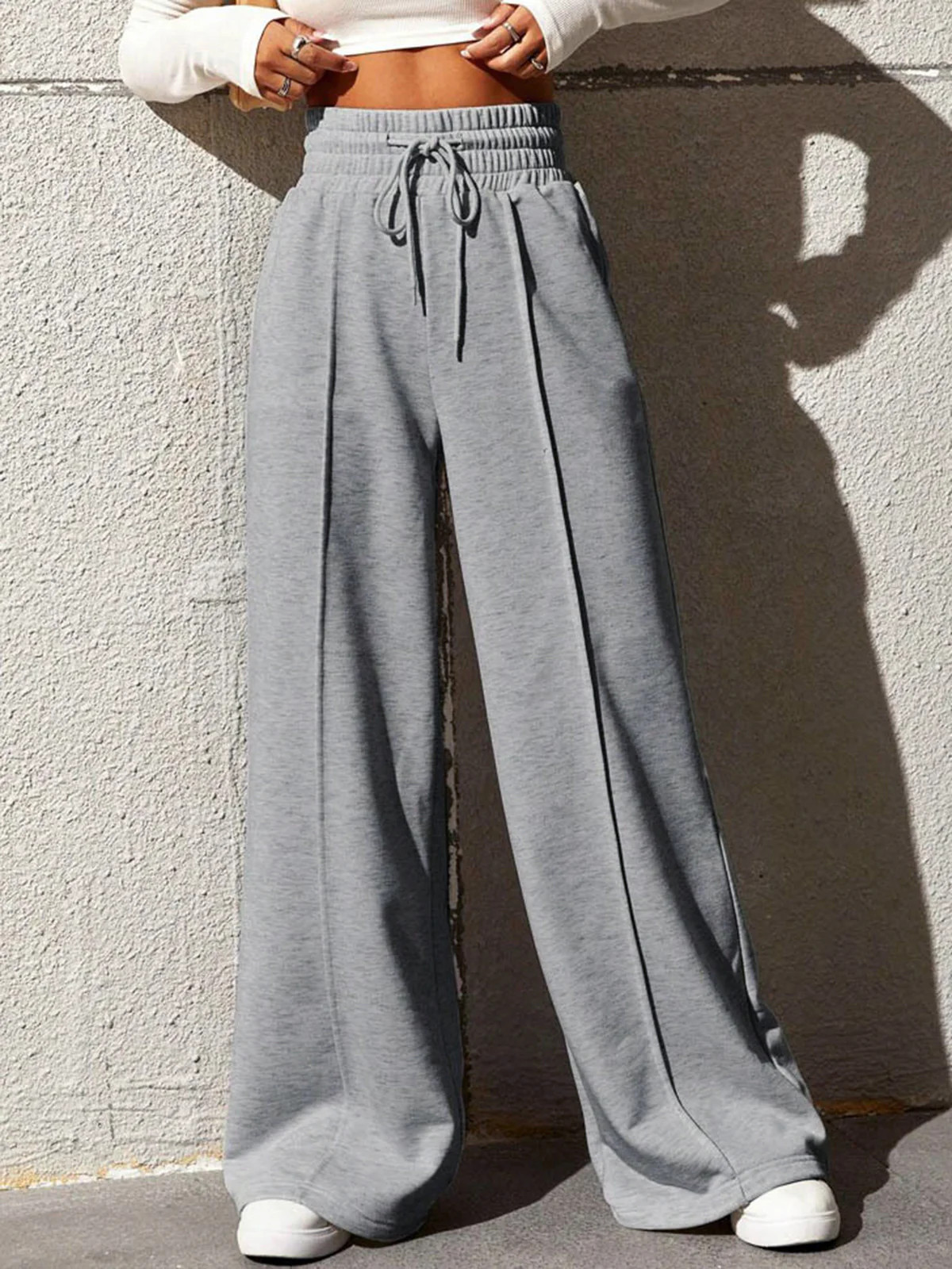 City Walk Wide Leg Sweatpants | Commense