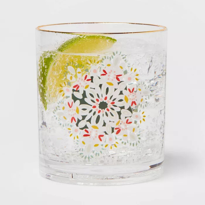 14oz Plastic Snowflake Glass - Threshold™ | Target