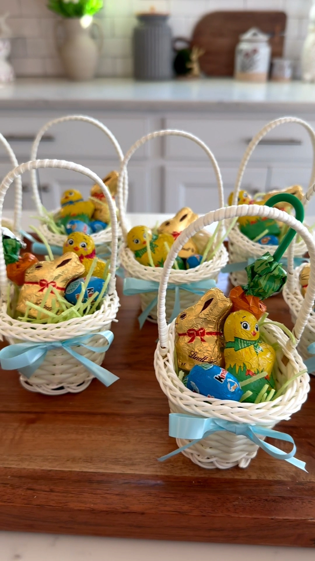 Mini Easter Basket treats! How cute are these! #easter #eastertreats #eastertreat 

#LTKSeasonal #LTKHome #LTKmomlife