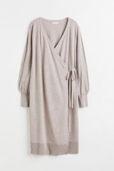 MAMA Knit Wrap Dress | H&M (US + CA)