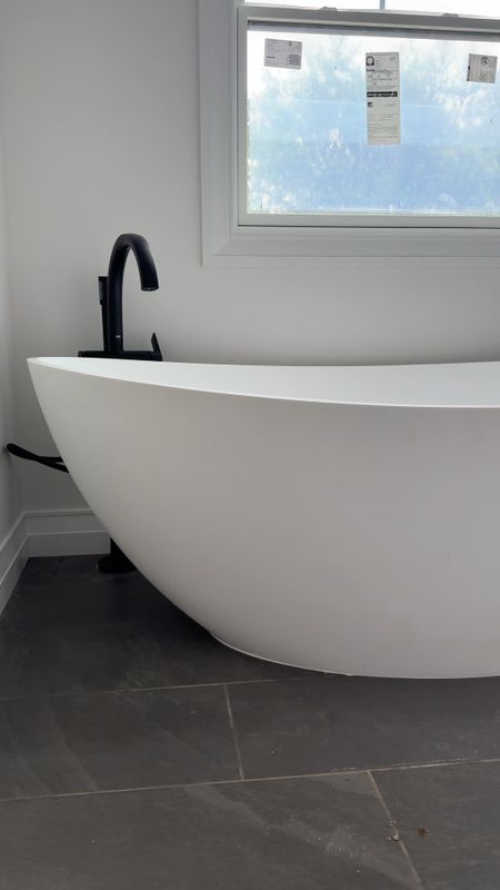 So excited about our new freestanding tub in the owners bathroom. It’s huge! I can’t wait to take my first bath. 

Bathroom, master bathroom, freestanding tub, Wayfair, bathroom tub 

#LTKHome