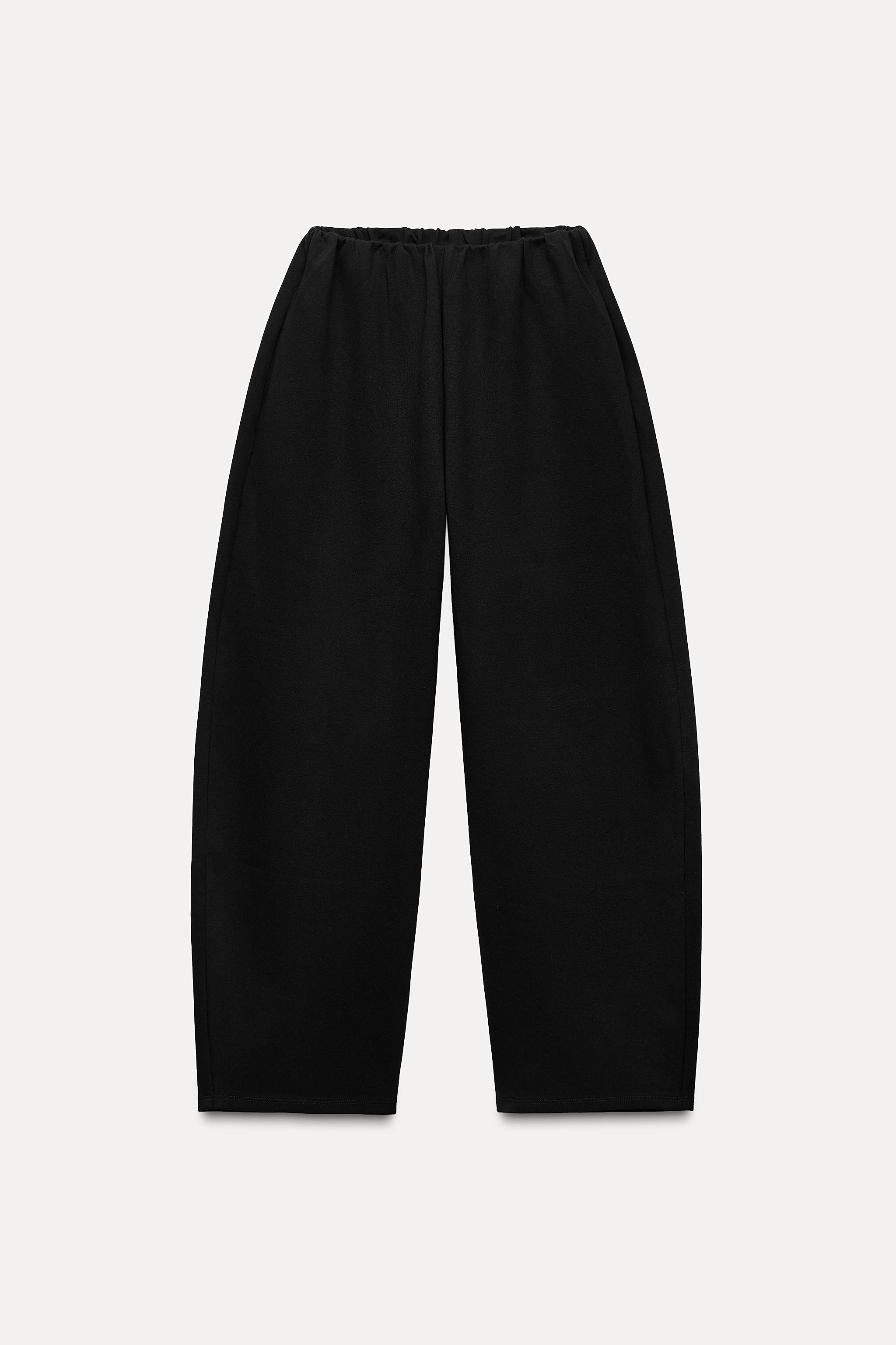 INTERLOCK BALLOON TROUSERS | Zara UK