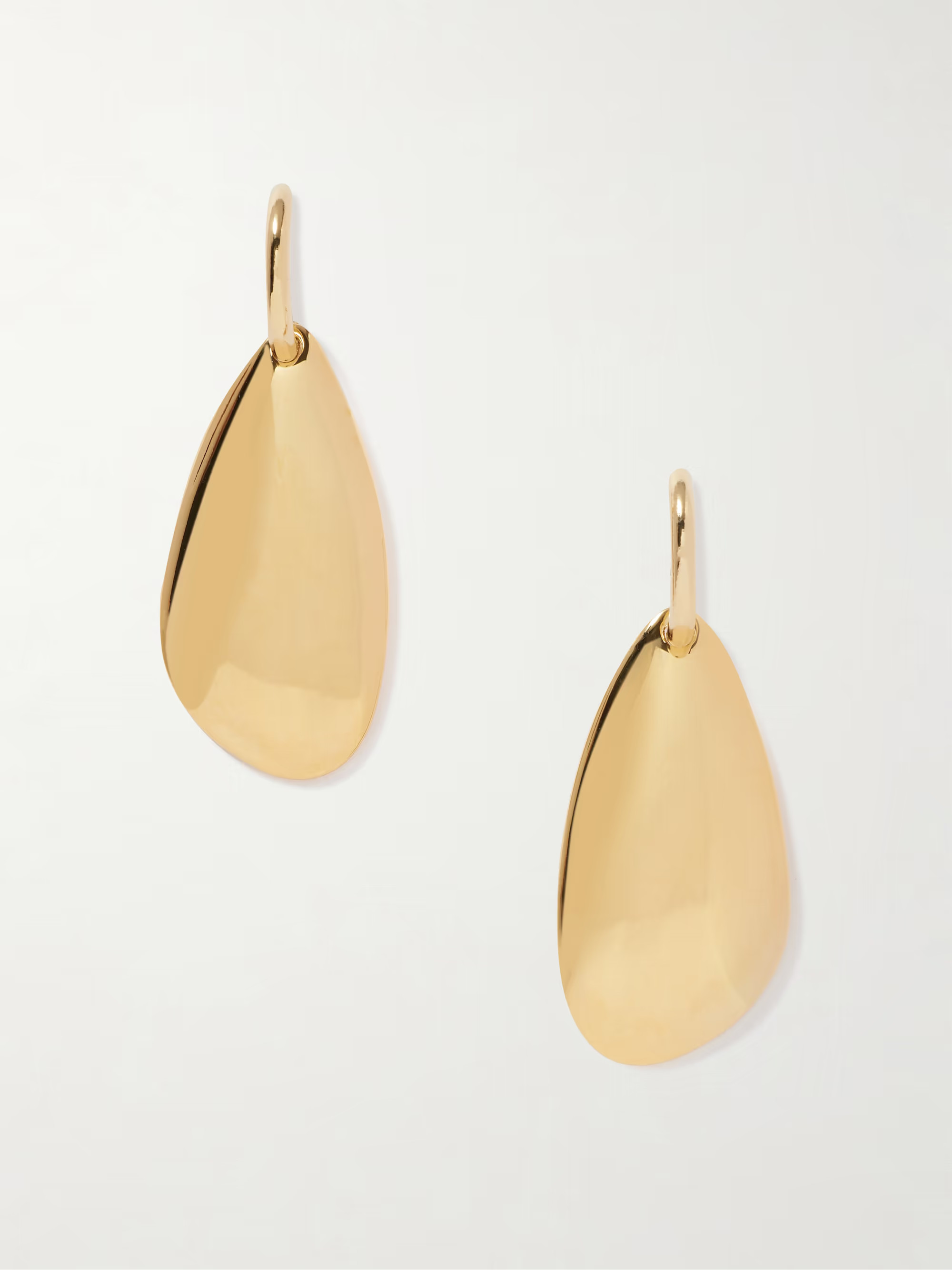 Ella gold-tone hoop earrings | NET-A-PORTER (US)