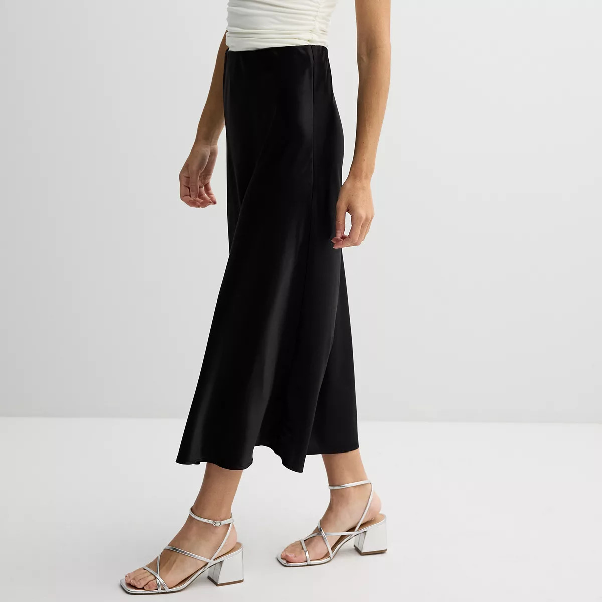 Juniors' SO® Satin Maxi Bias Skirt | Kohl's