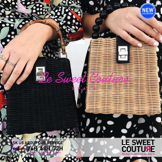 ZARA WOMAN NWT AW18 MINAUDIERE BAG WITH BRAIDED HANDLE RATTAN NATURAL BLACK | eBay | eBay US