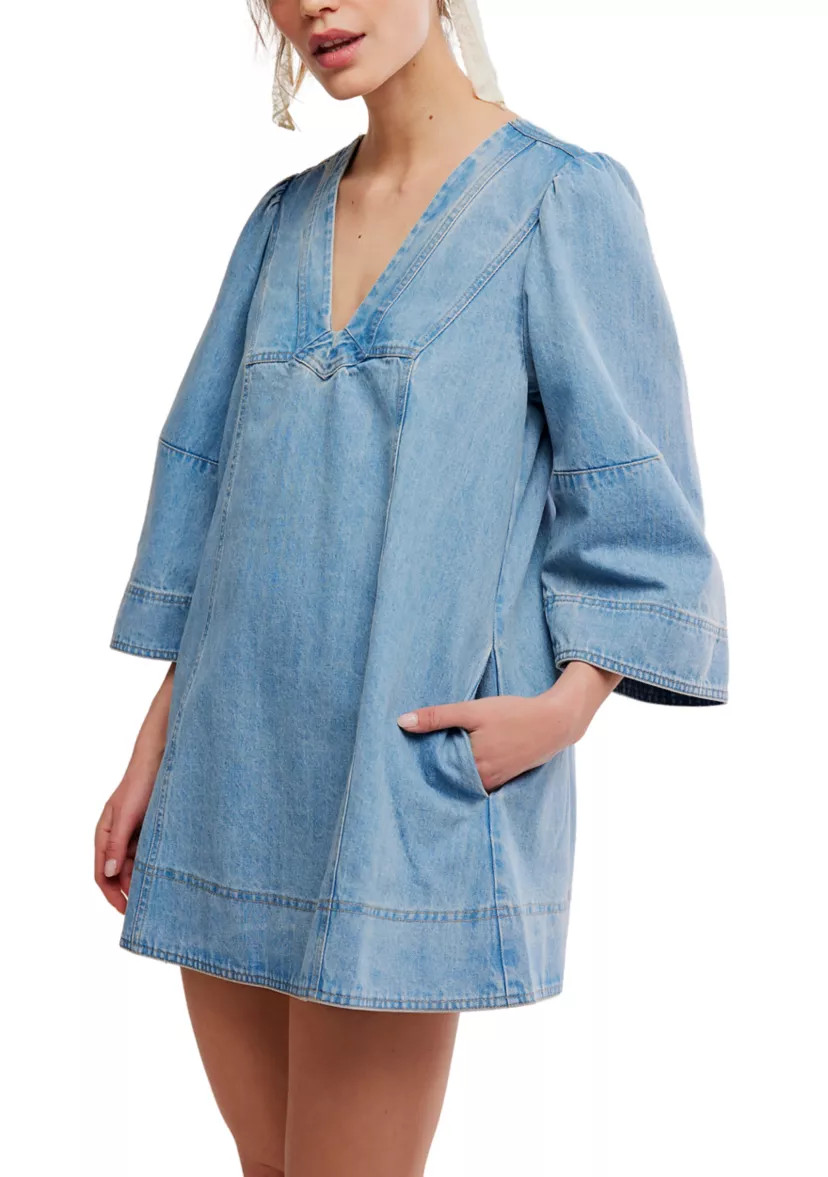 Goldie Balloon Sleeve Dress | Belk